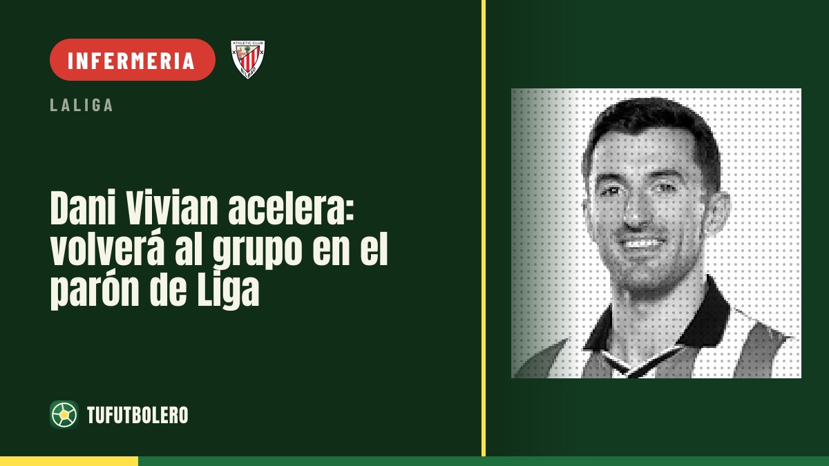 Dani Vivian verso il rientro: tornerà ad allenarsi col gruppo nel break di Liga