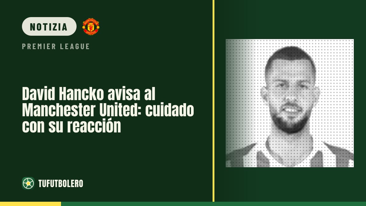 David Hancko avverte il Manchester United nonostante il pessimo avvio