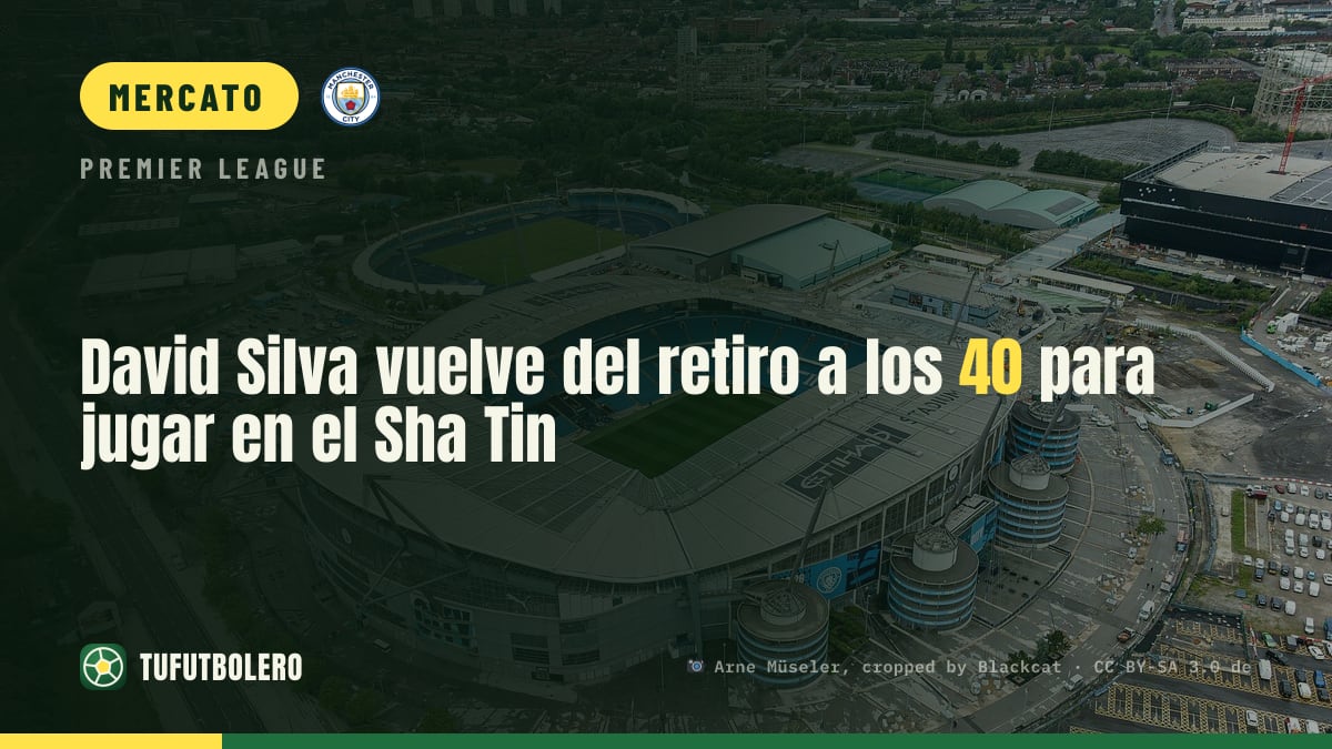 David Silva torna dalla pensione a 40 anni: firma con lo Sha Tin