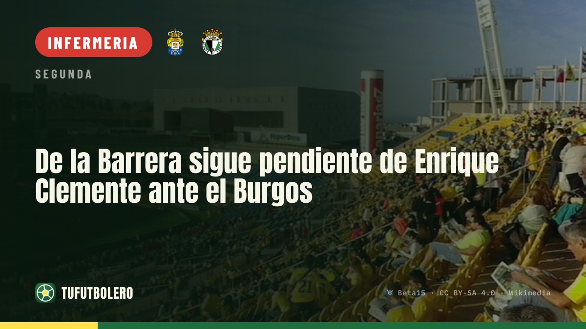 De la Barrera attende Enrique Clemente contro il Burgos