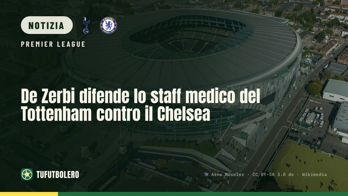 De Zerbi difende lo staff medico del Tottenham contro il Chelsea