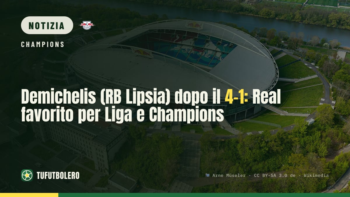 Demichelis (RB Lipsia) dopo il 4-1: Real favorito per Liga e Champions