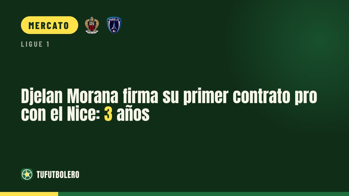 Djelan Morana firma il primo contratto da pro col Nizza: tre anni