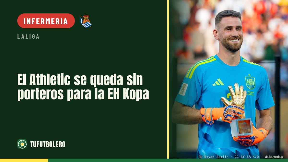 L’Athletic senza portieri della prima squadra per l’EH Kopa