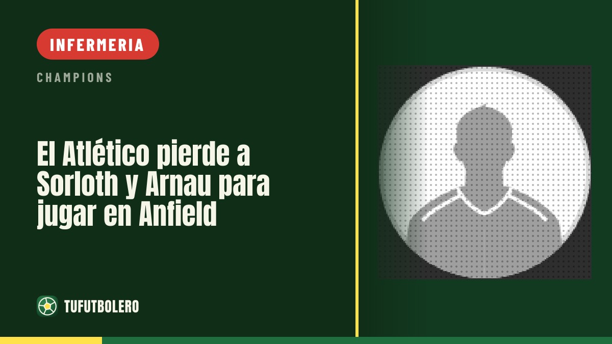 Atletico senza Sorloth e Arnau per Anfield