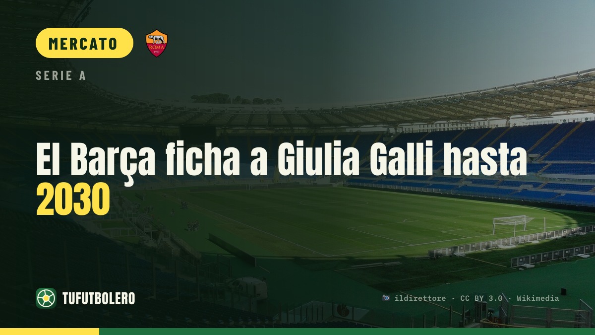 Barça firma Giulia Galli fino al 2030