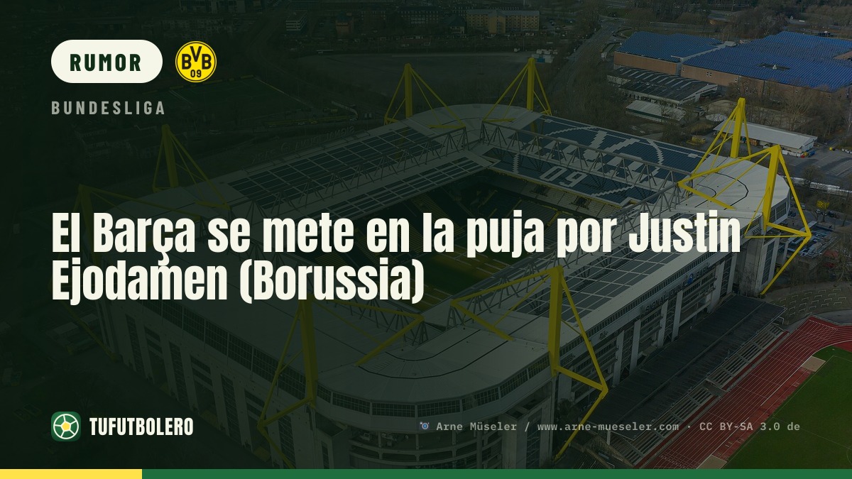 Il Barça si inserisce nella corsa per Justin Ejodamen (Dortmund)