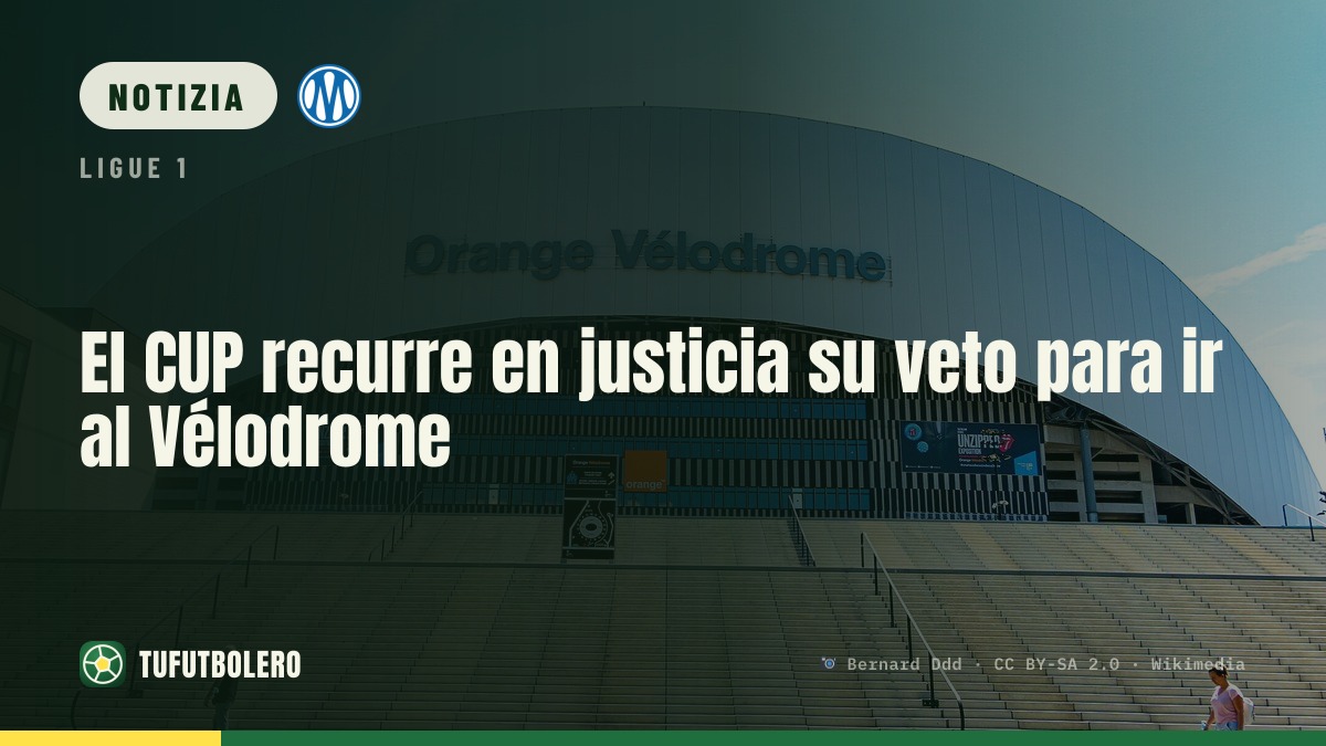 Il CUP farà ricorso per contestare il divieto di trasferta al Vélodrome