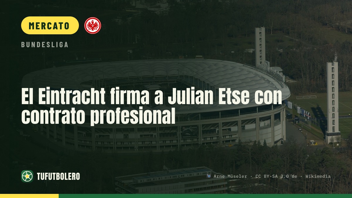 Eintracht firma Julian Etse: contratto da professionista