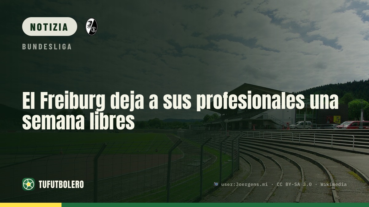 Il Freiburg dà una settimana di riposo ai pro