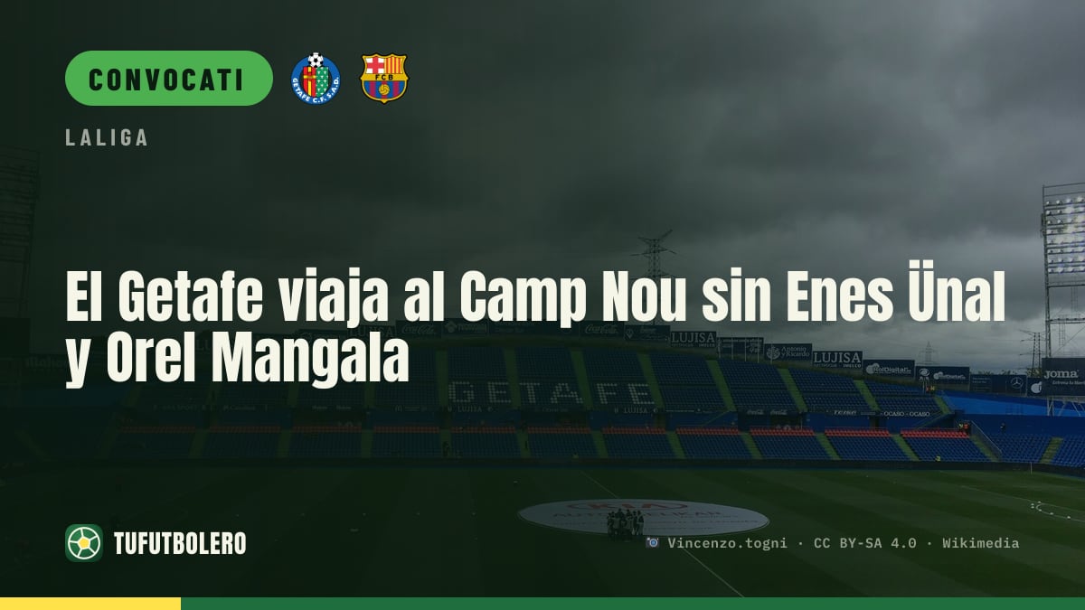 Getafe al Camp Nou senza Enes Ünal e Orel Mangala