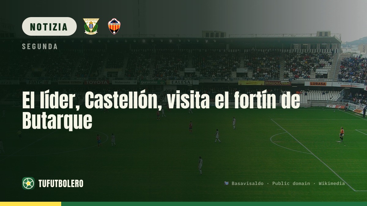 Il leader Castellón sfida il fortino di Butarque