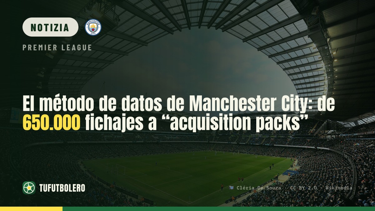Il City decide con i dati: da 650.000 profili agli “acquisition packs”