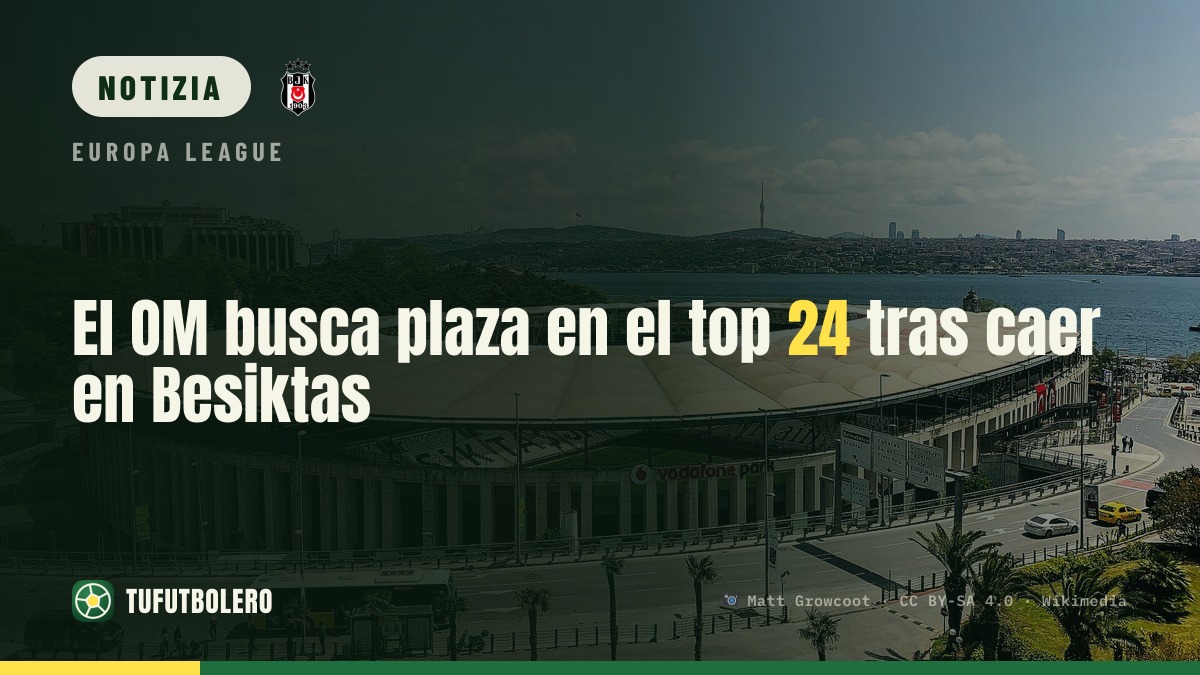 OM alla caccia del top 24 dopo la sconfitta a Beşiktaş