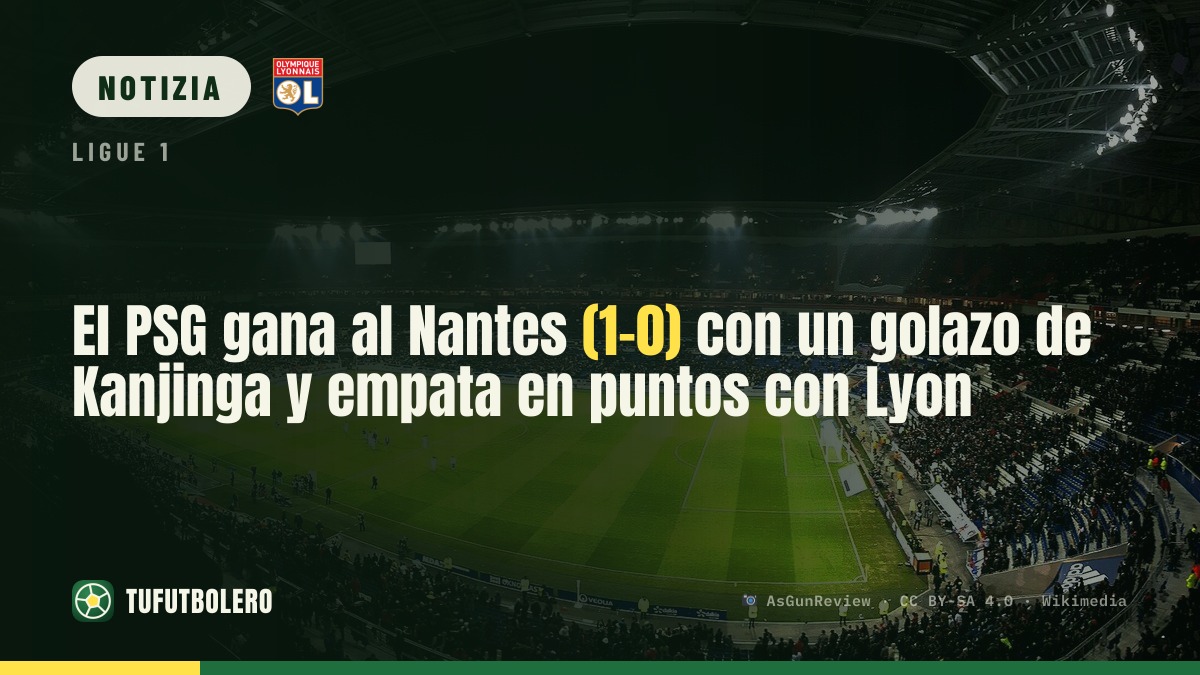 PSG batte il Nantes 1-0: decide Kanjinga con un missile da lontano