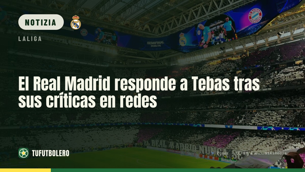 Il Real Madrid risponde a Tebas dopo le critiche social