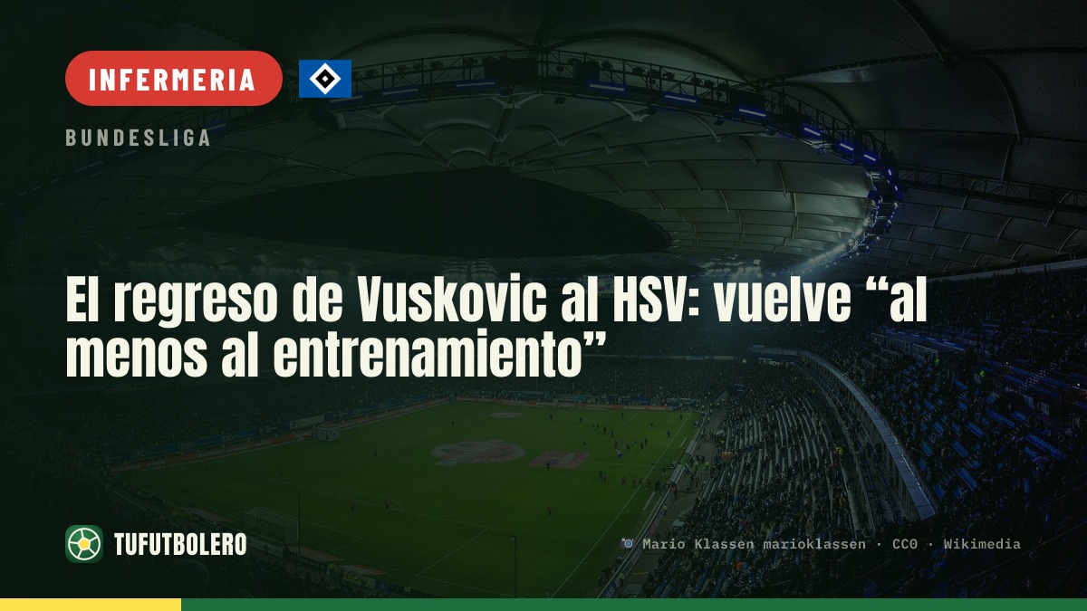 Il ritorno di Vuskovic all’HSV: “almeno” negli allenamenti