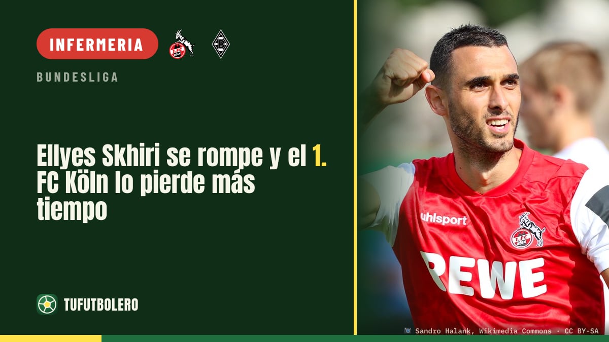 Ellyes Skhiri, stop più lungo per il 1. FC Köln dopo l’MRT