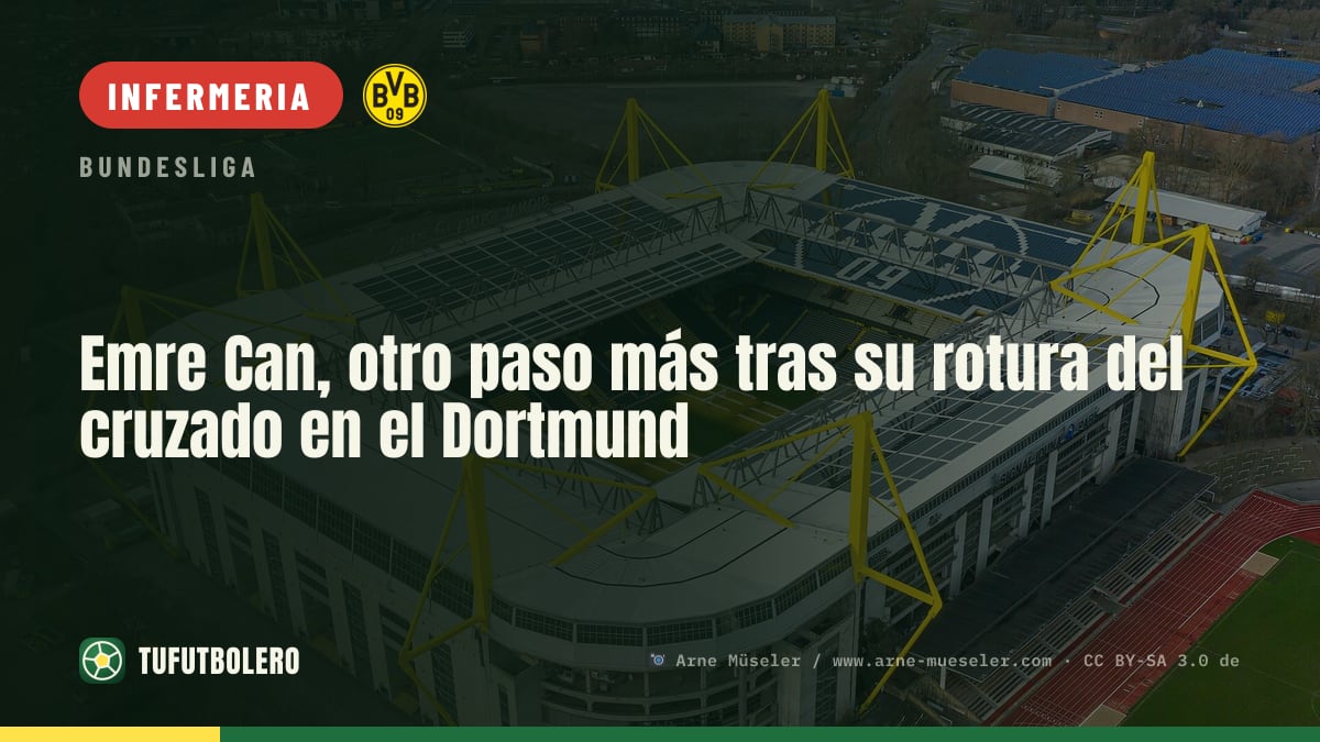 Emre Can si sottopone a un secondo intervento dopo il problema al crociato con il Dortmund