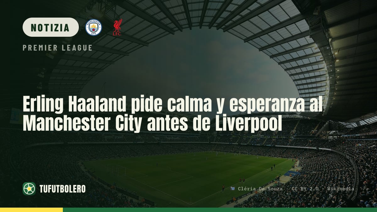 Erling Haaland invita a restare uniti e positivi: City a Liverpool