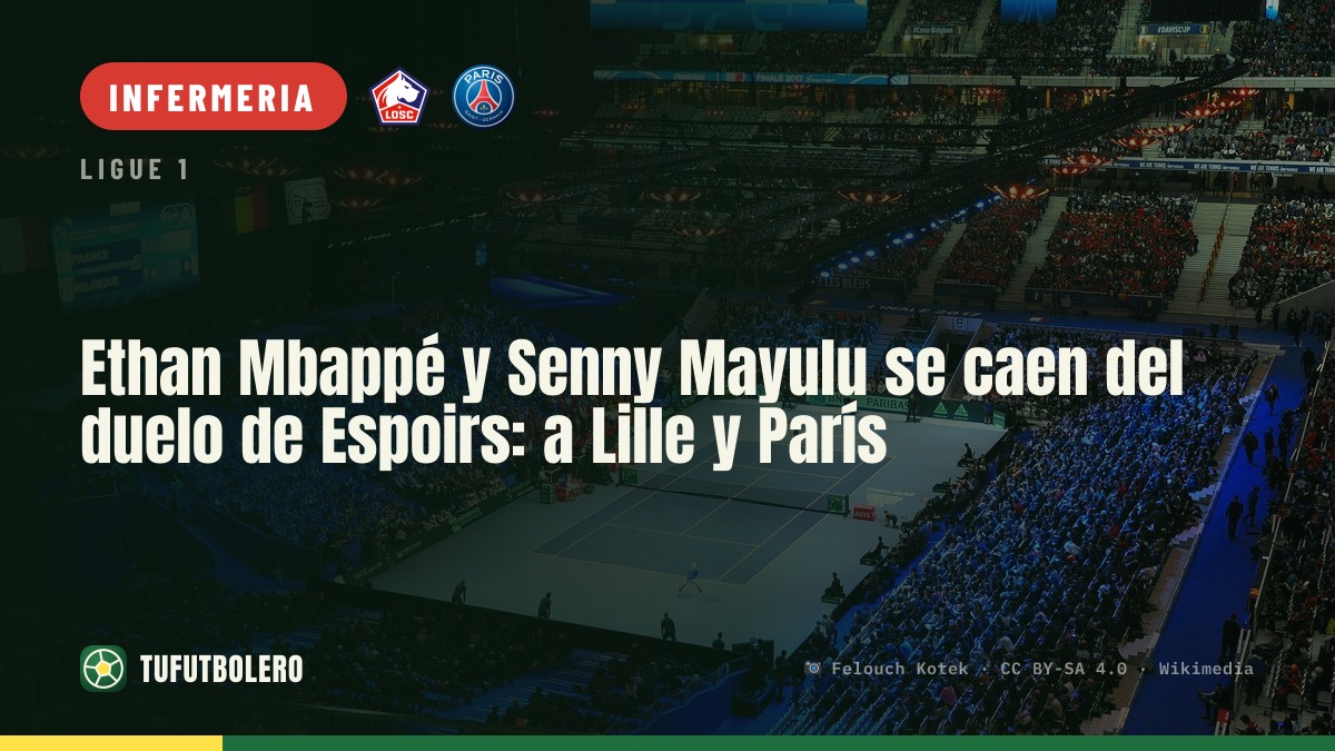 Ethan Mbappé e Senny Mayulu fuori dagli Espoirs: rientro a Lille e Parigi
