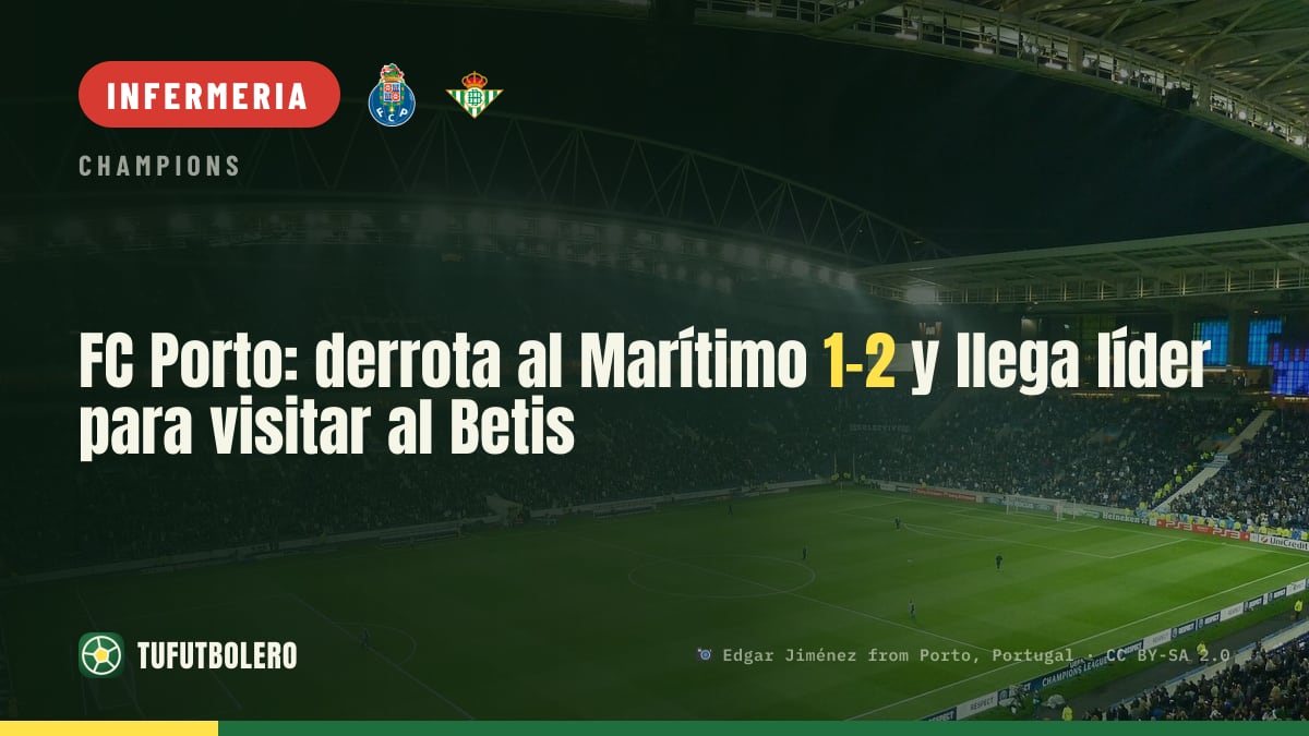 FC Porto batte il Marítimo 1-2: 24 punti su 24 prima del Betis