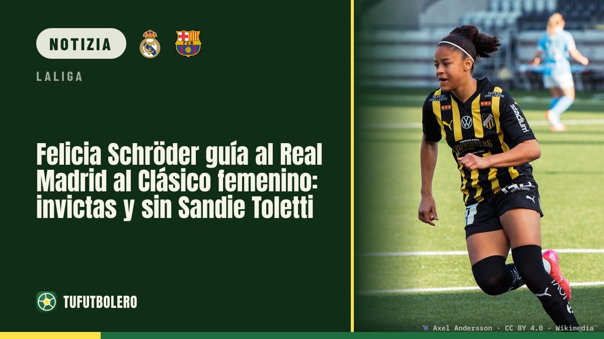 Felicia Schröder trascina il Real Madrid al Clásico femminile: imbattute, ma Toletti out