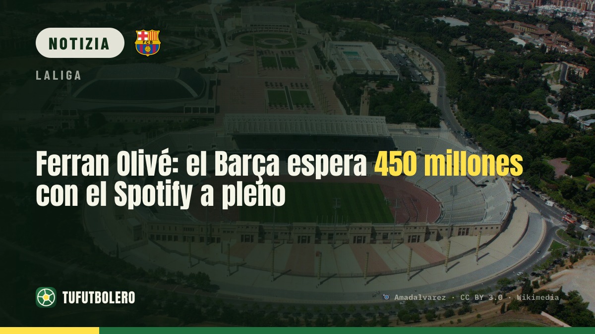 Ferran Olivé: al Camp Nou completato il Barça punta a 450 milioni