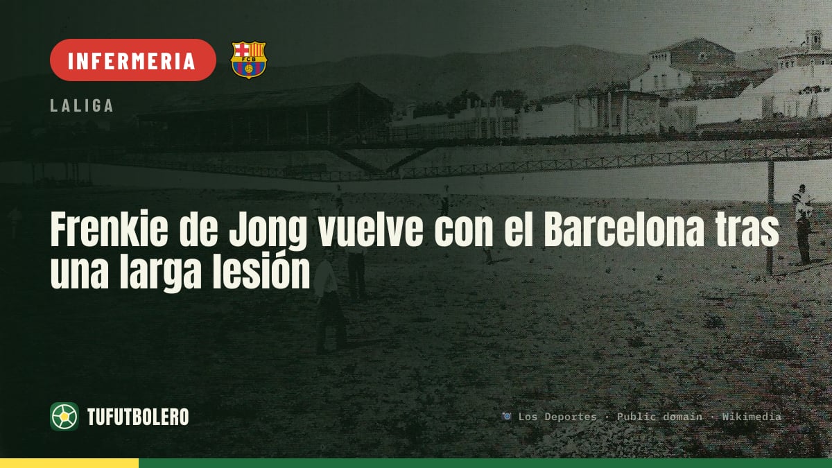 Frenkie de Jong torna nel Barcellona dopo un lungo infortunio