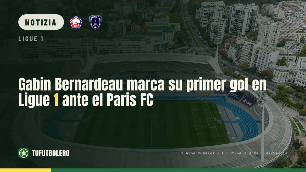 Gabin Bernardeau firma il primo gol in Ligue 1 contro il Paris FC