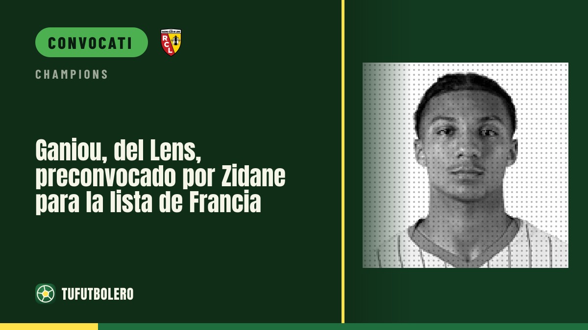 Ganiou del Lens preconvocato da Zidane per la prima lista Francia