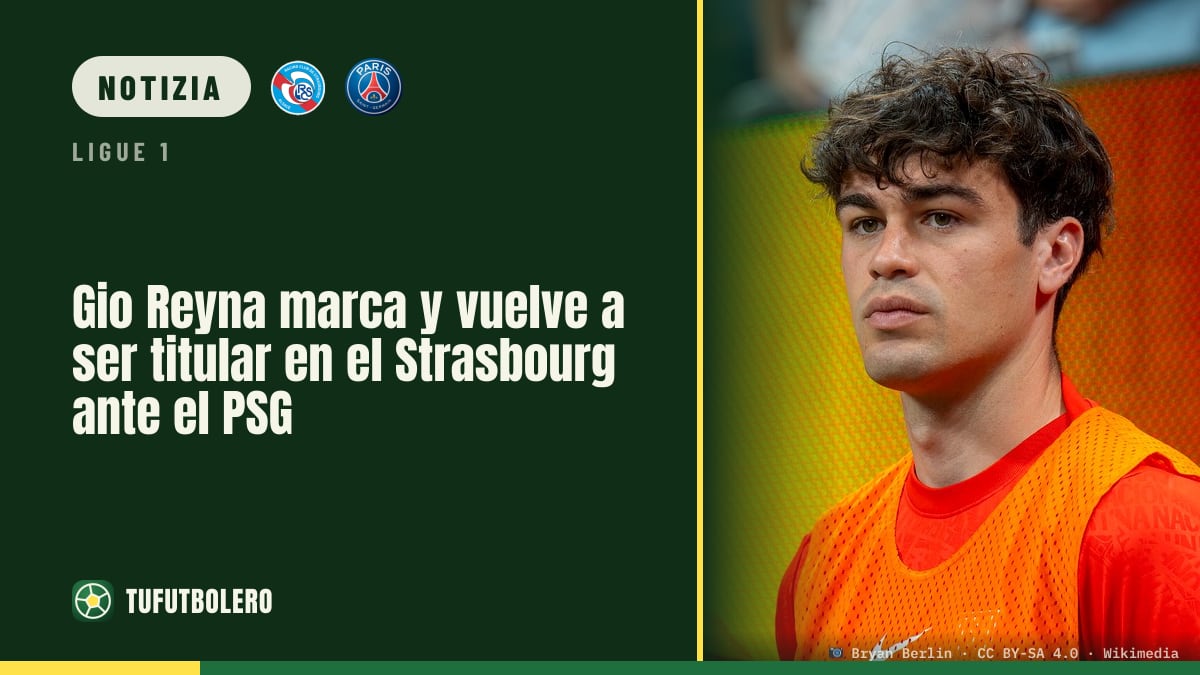 Gio Reyna segna al ritorno da titolare e trova continuità con lo Strasbourg contro il PSG