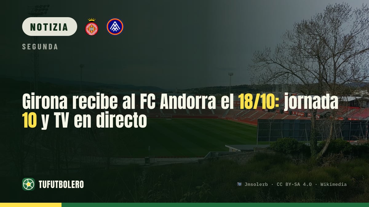 Girona- FC Andorra il 18/10: giornata 10, orario e dove vederla