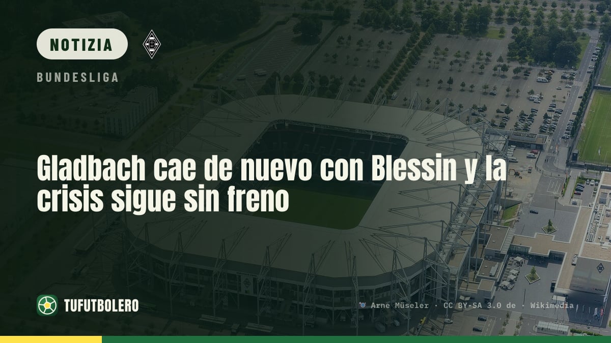 Il Gladbach cade ancora con Blessin e la crisi non si ferma