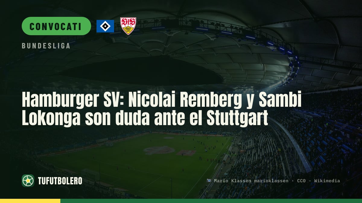 Hamburger SV: Nicolai Remberg e Sambi Lokonga in dubbio contro lo Stoccarda