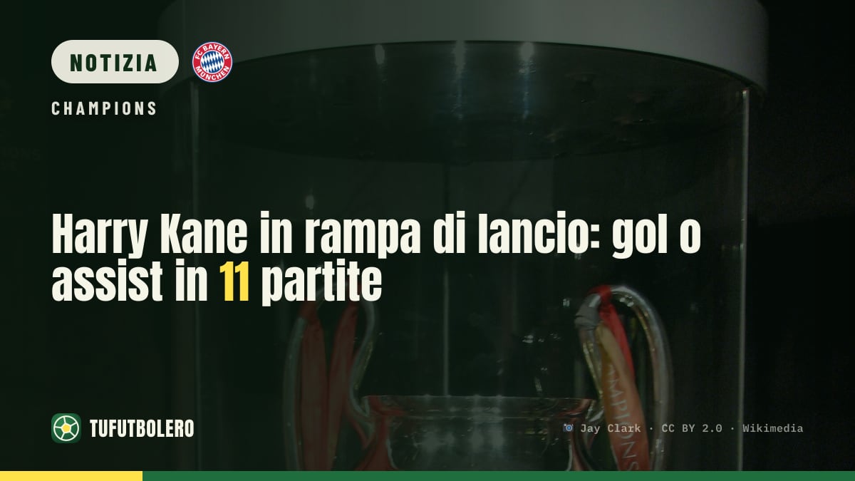 Harry Kane in rampa di lancio: gol o assist in 11 partite
