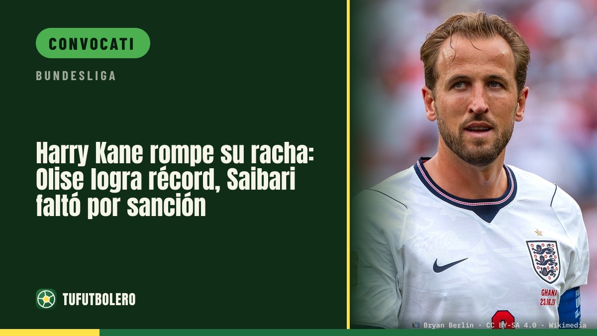 Harry Kane interrompe una serie durata quattro anni: Olise verso un record, Saibari assente per squalifica