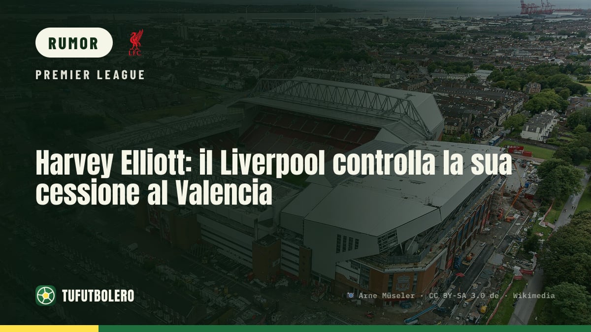 Harvey Elliott: il Liverpool controlla la sua cessione al Valencia