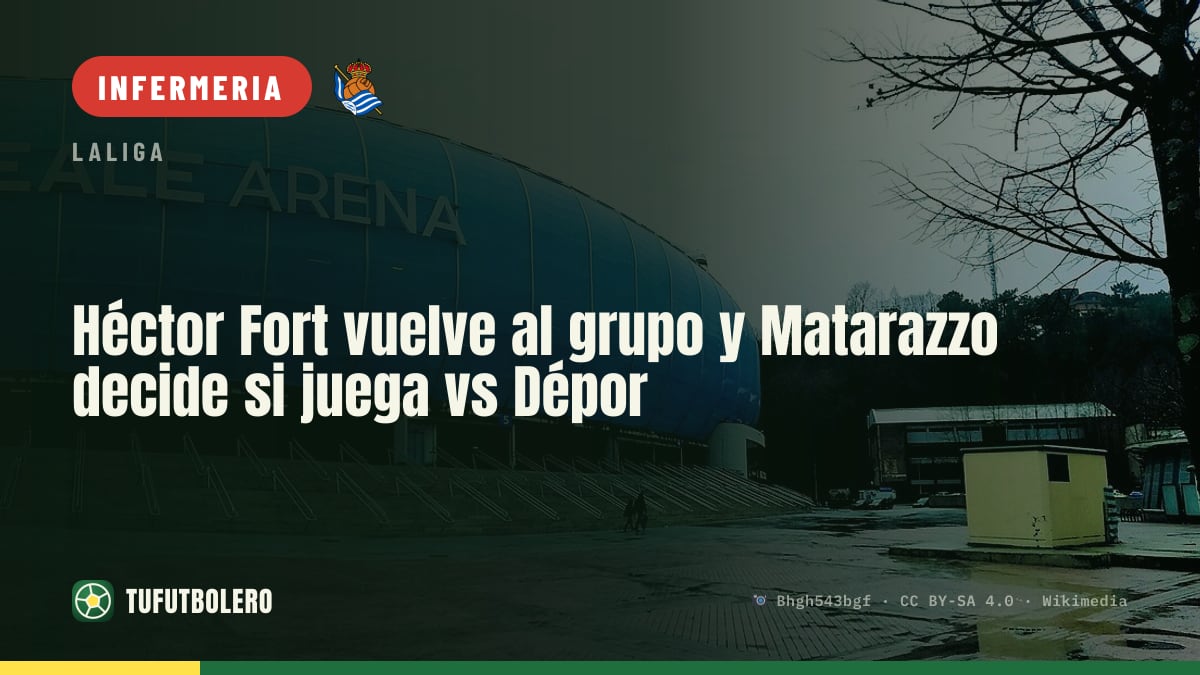 Héctor Fort torna in gruppo e Matarazzo decide per Dépor ad Anoeta