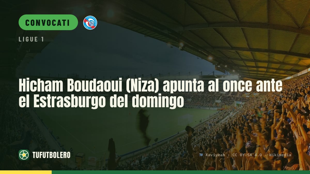 Hicham Boudaoui (Nizza) verso il debutto da titolare contro lo Strasburgo