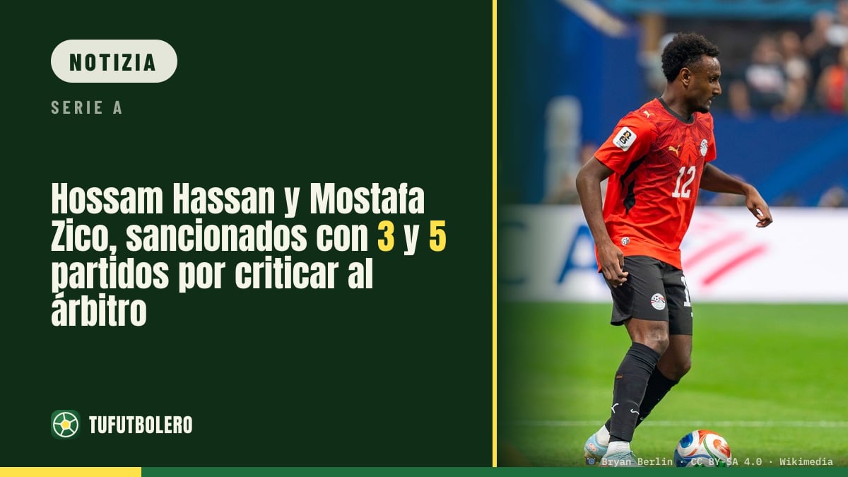 Hossam Hassan e Mostafa Zico squalificati: 3 e 5 turni per critiche all’arbitro