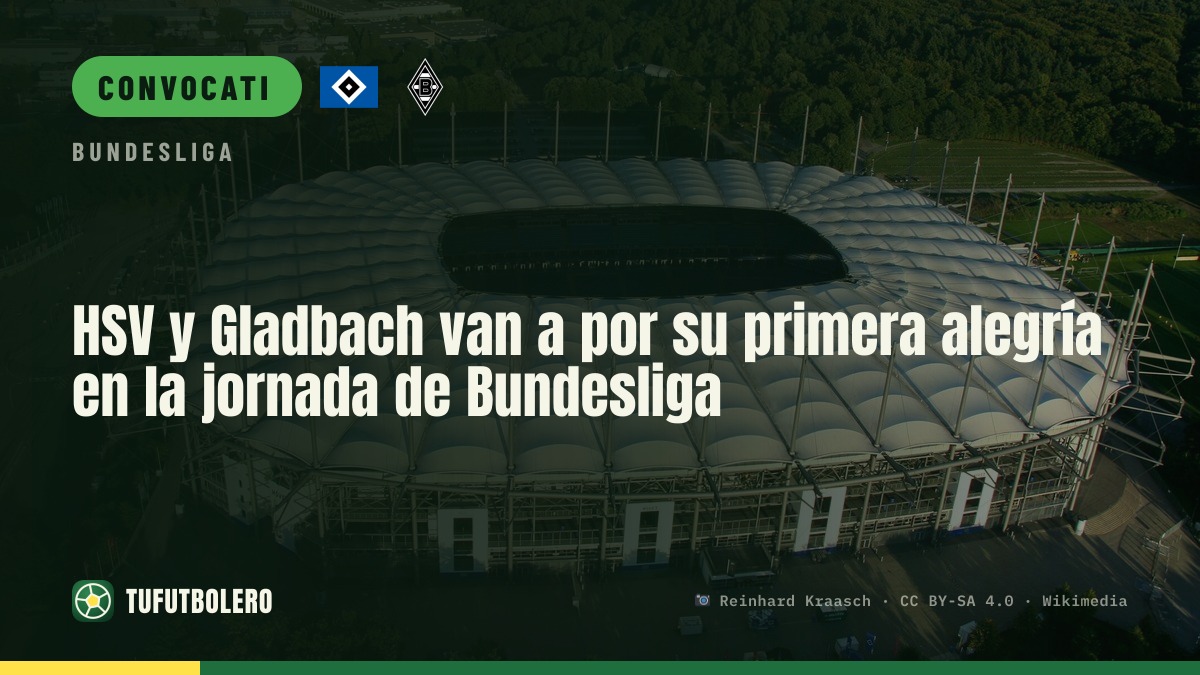 HSV e Gladbach all’inseguimento dei primi punti in Bundesliga