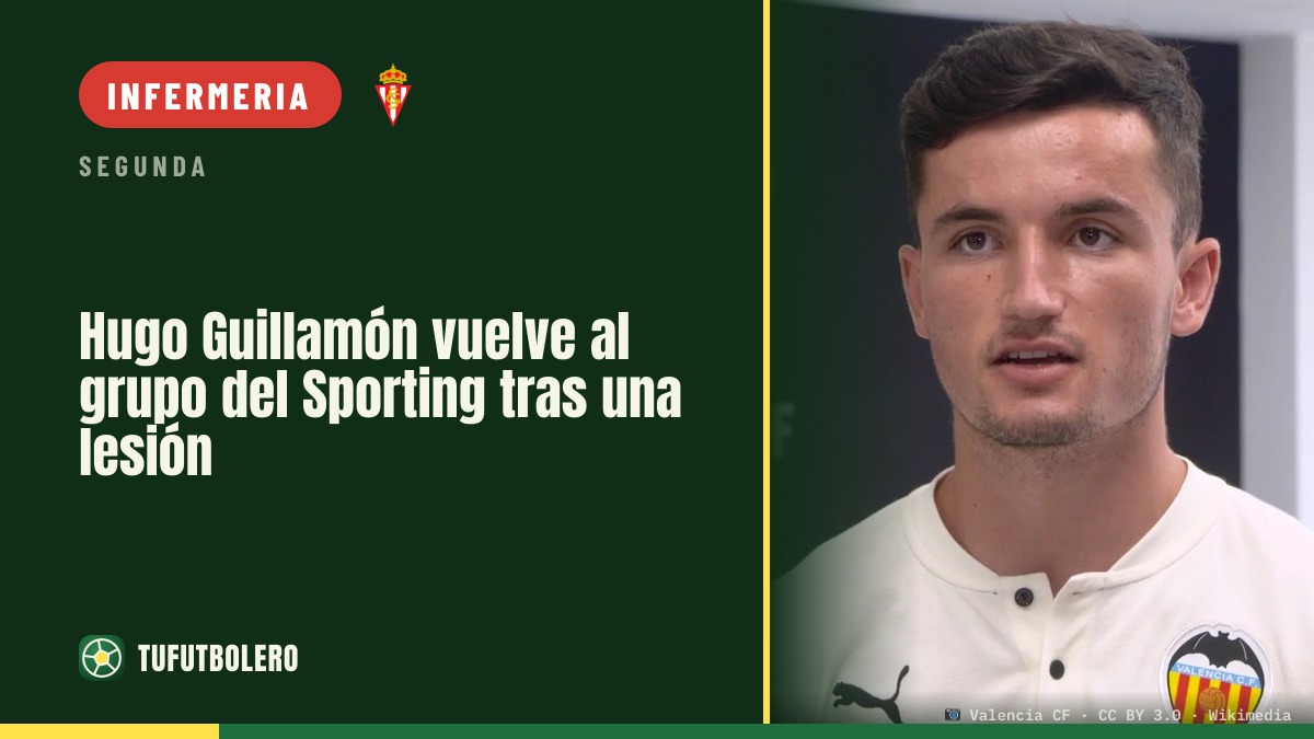 Hugo Guillamón torna ad allenarsi col gruppo con lo Sporting