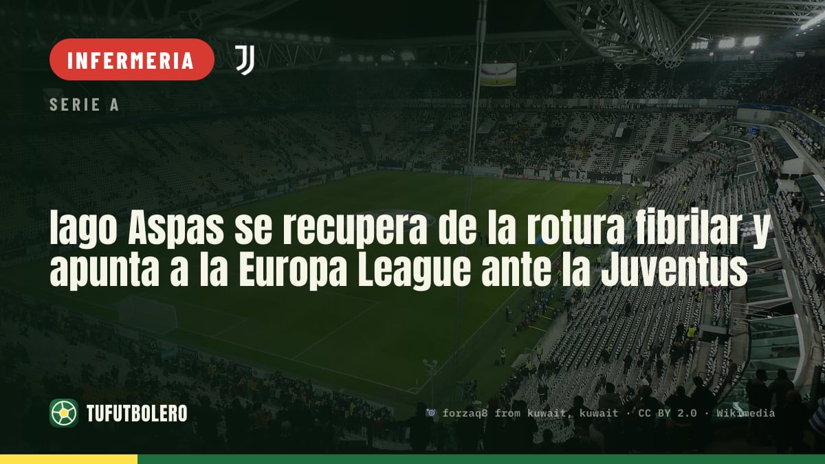 Iago Aspas accelera la ripresa e punta al ritorno contro la Juventus