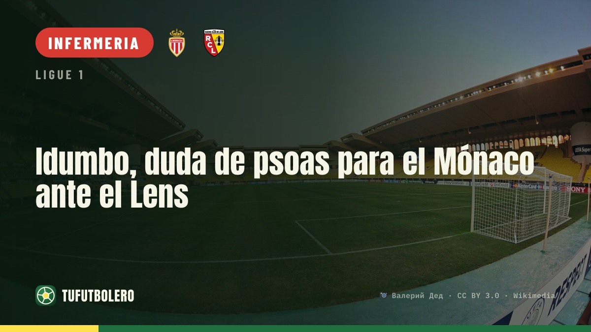 Idumbo in dubbio per il psoas: Mónaco-Lens potrebbe cambiare volto