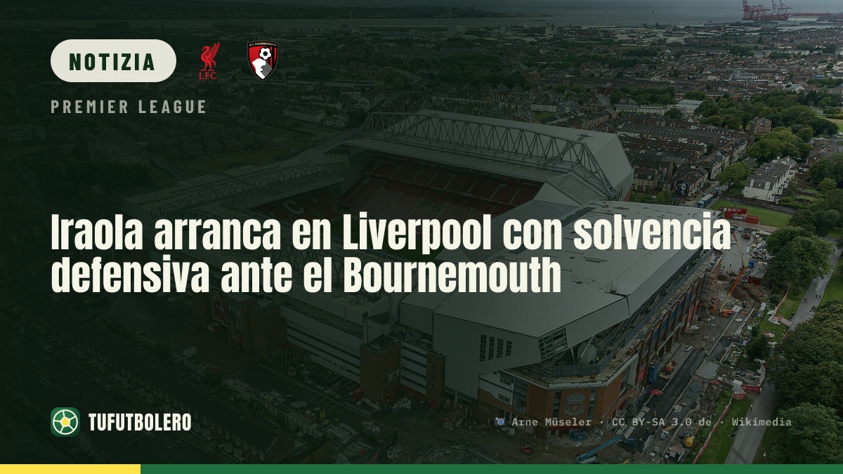 Iraola al Liverpool parte forte: difesa blindata col Bournemouth