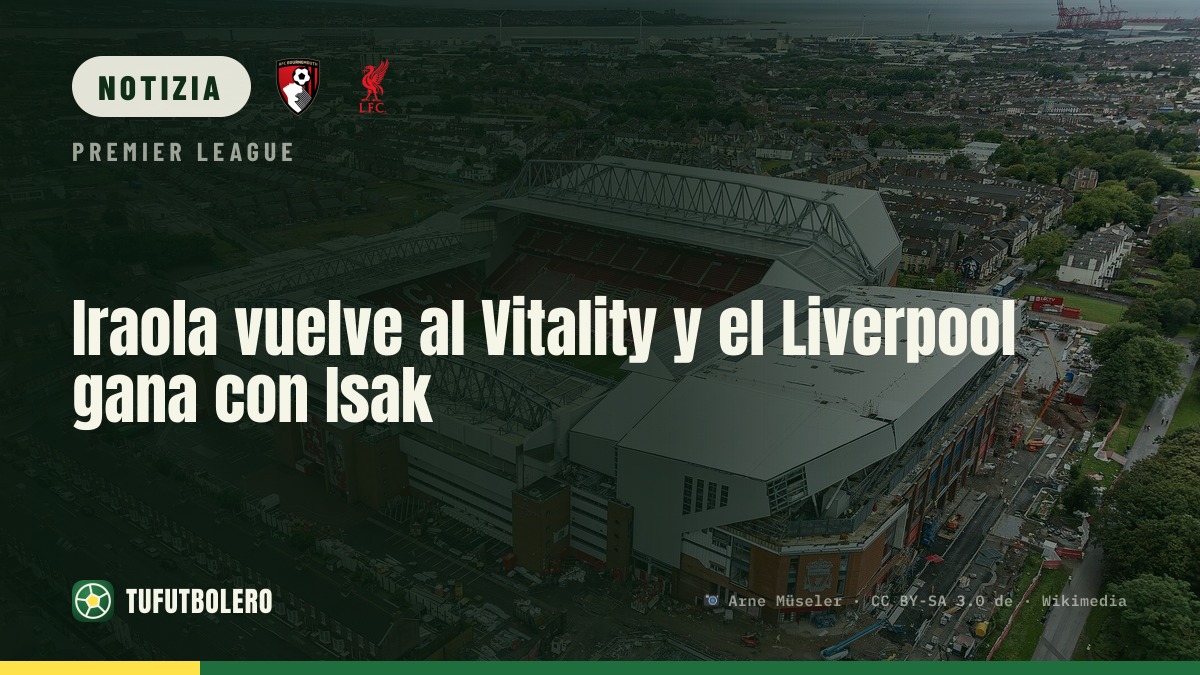 Iraola torna al Vitality: Liverpool 1-0 con Isak