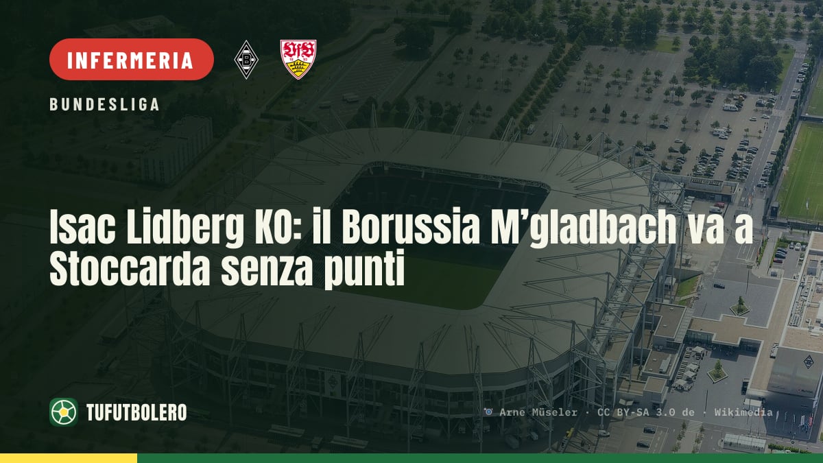 Isac Lidberg KO: il Borussia M’gladbach va a Stoccarda senza punti