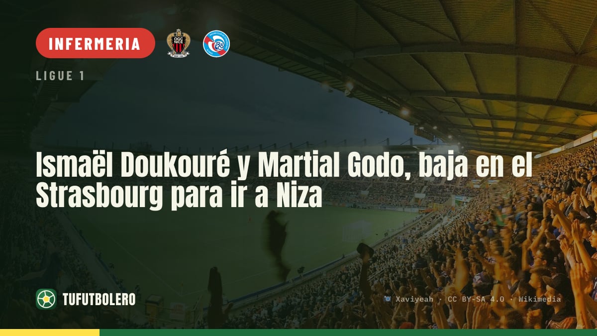 Ismaël Doukouré e Martial Godo out: lo Strasburgo va a Nizza