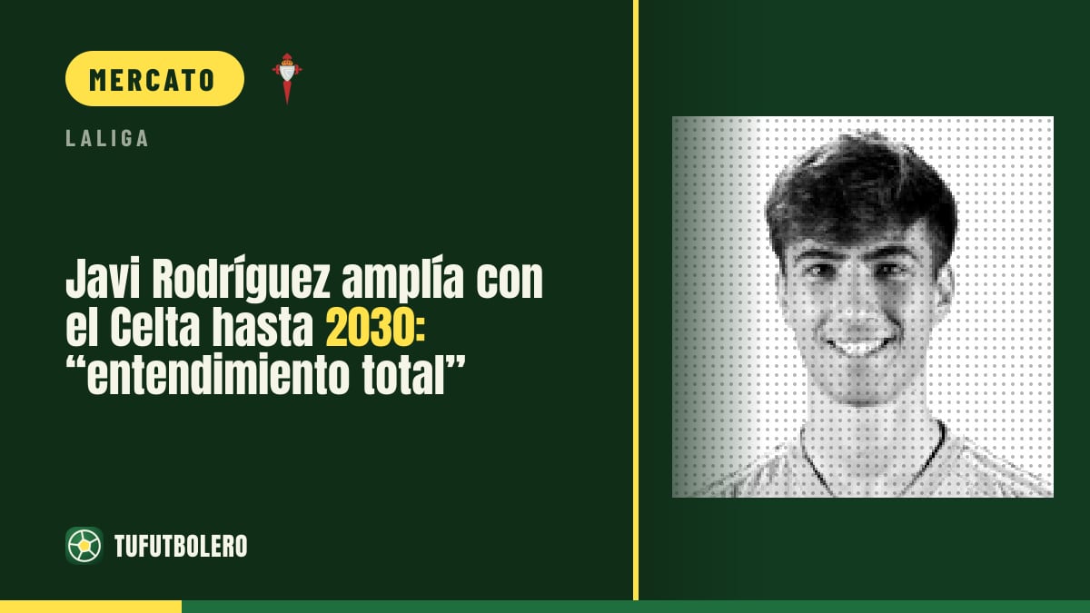 Javi Rodríguez prolunga con il Celta fino al 2030: “intesa totale”